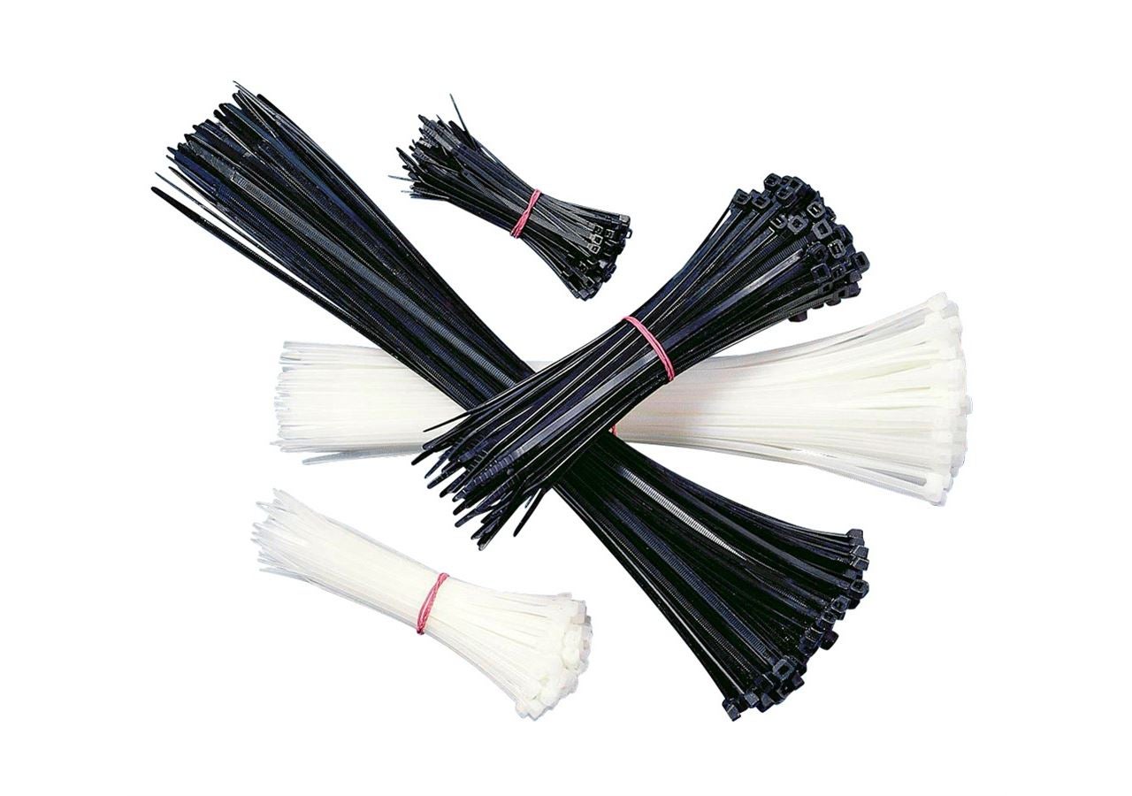 Cable ties | Ropes | Cords: Cable tie set, 500 items