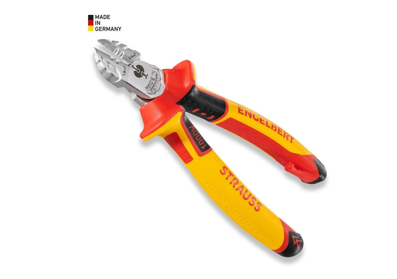 Tongs: e.s. electrician's wire cutters VDE