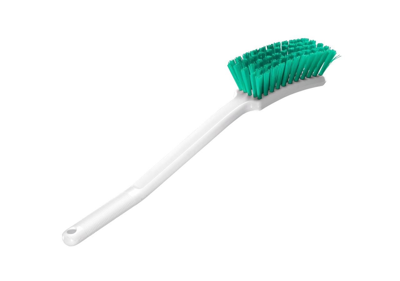 Brooms | Brushes | Scrubbers: Long-handled hand brush + green