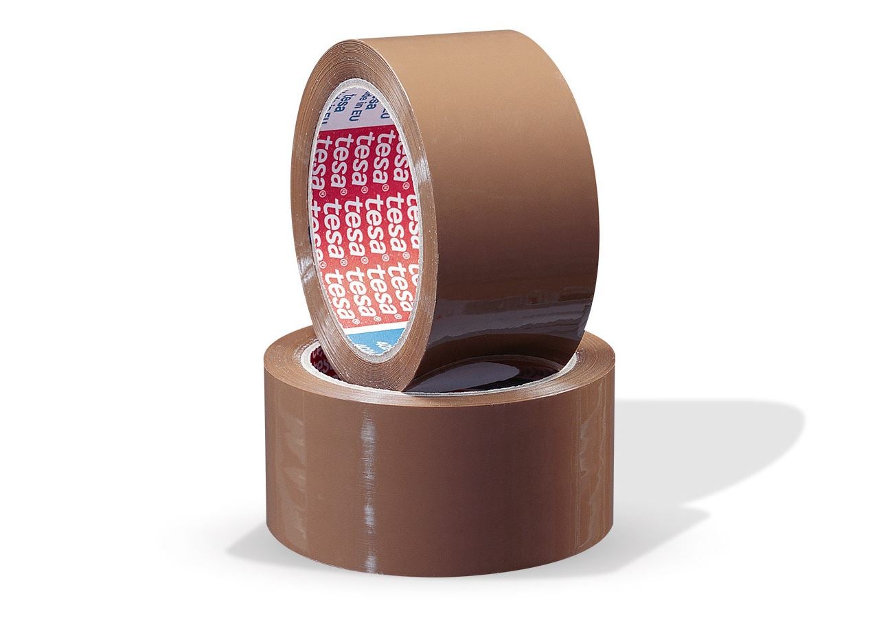 Package tape: tesa packing tape 4024 + brown