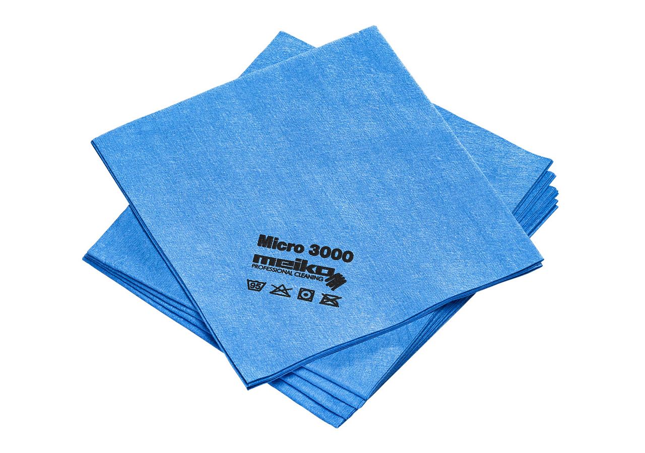 Klude: Microfiberklude MICRO 3000 + blå