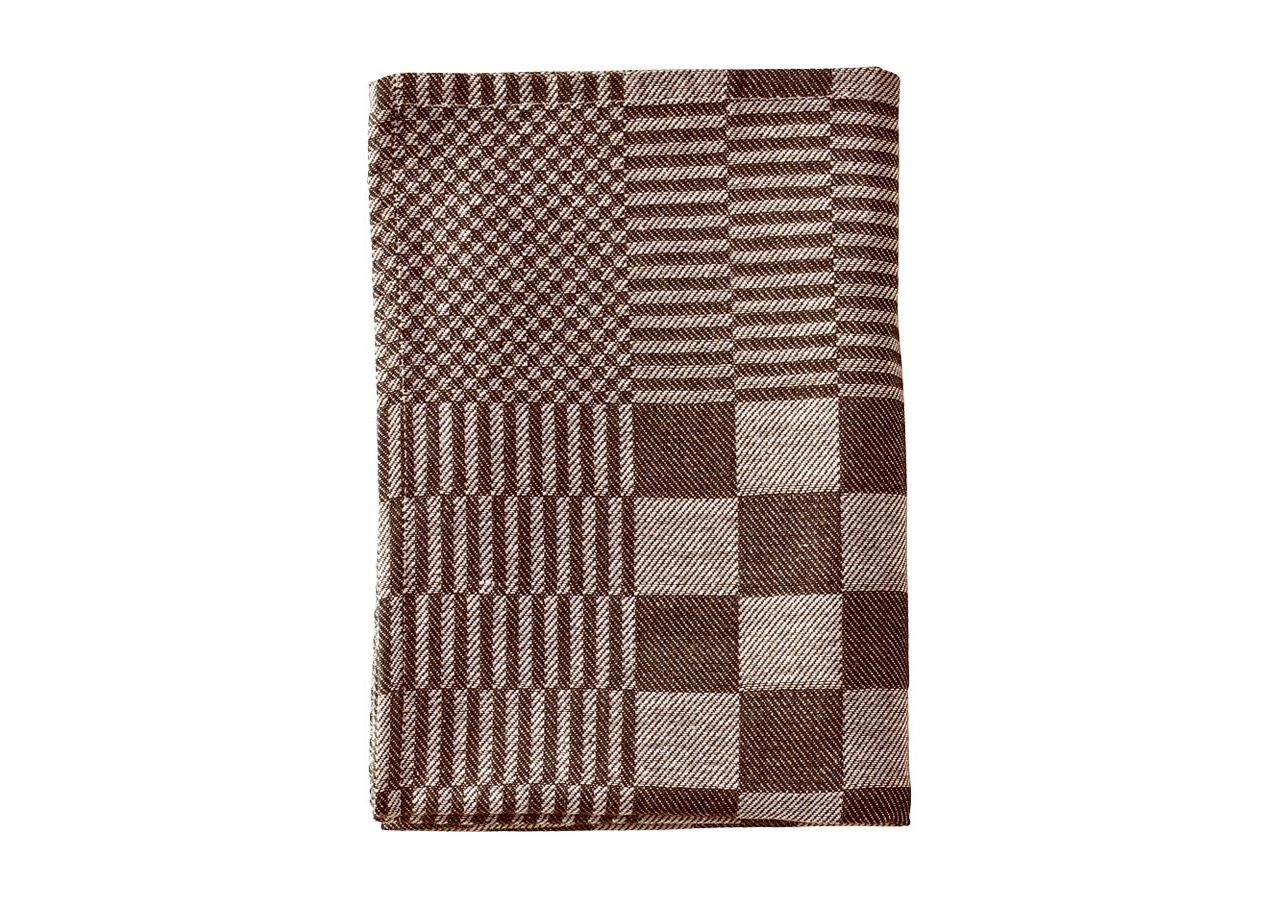 Cloths: e.s. Tea towels solid, pack of 3 + Coffee brown
