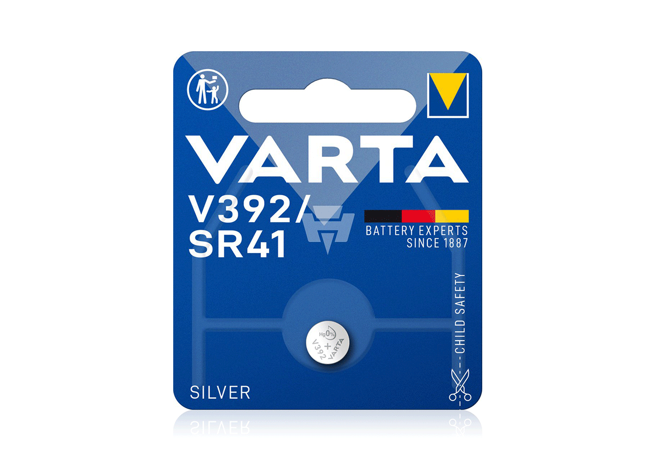 Electronics: VARTA button cells V392/SR41