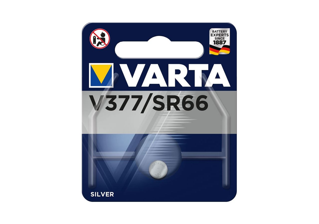 Elektronik: VARTA knapbatterier V377/SR66