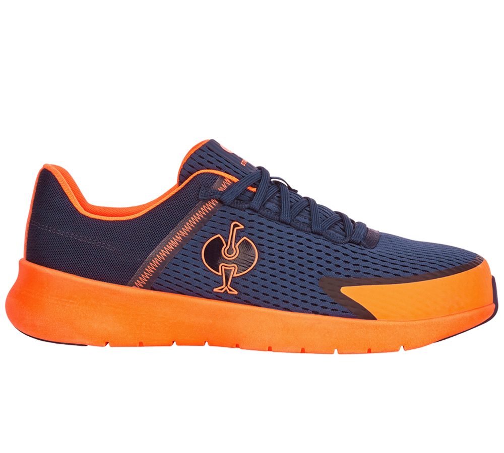 SB: SB Safety shoes e.s. Tarent low + navy/high-vis orange