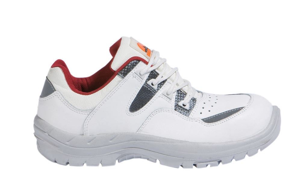 Hospitality / Catering: STONEKIT S1 Safety shoes Milos + white
