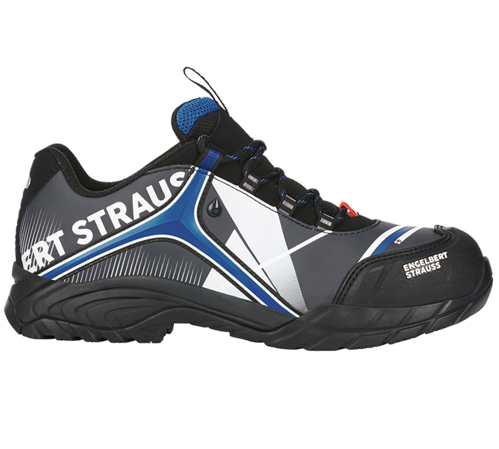 Roofer / Crafts_Footwear: e.s. S3 Safety shoes Turais + graphite/gentianblue