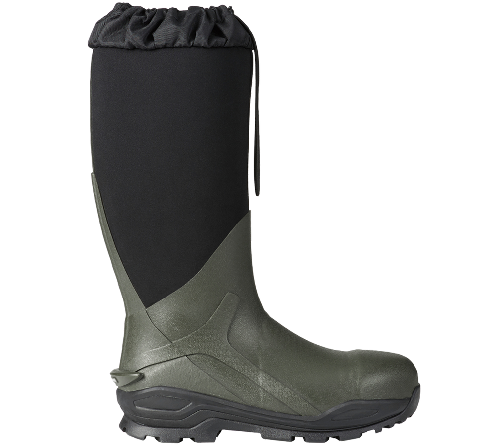 S5: e.s. S5 Neoprene safety boots Kore x-high + thyme/black