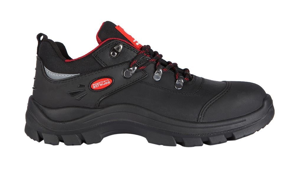 Roofer / Crafts_Footwear: S3 Safety shoes Andrew + black/red