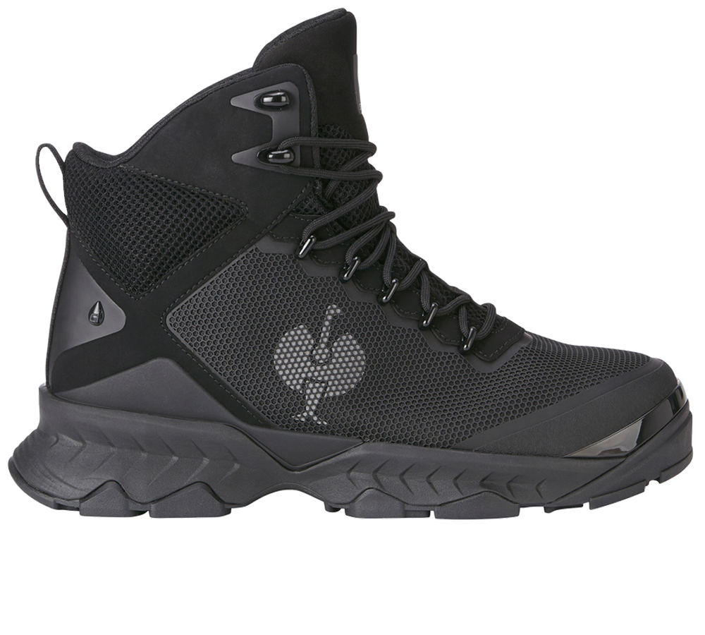 Footwear: S7S Safety boots e.s. Bozen mid + black