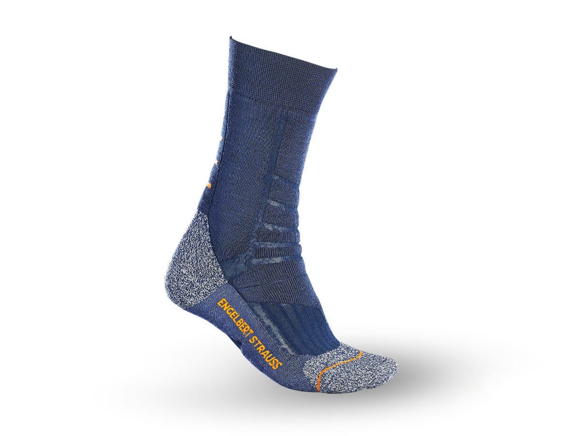 Socks: e.s. Allround socks function warm/high + navy
