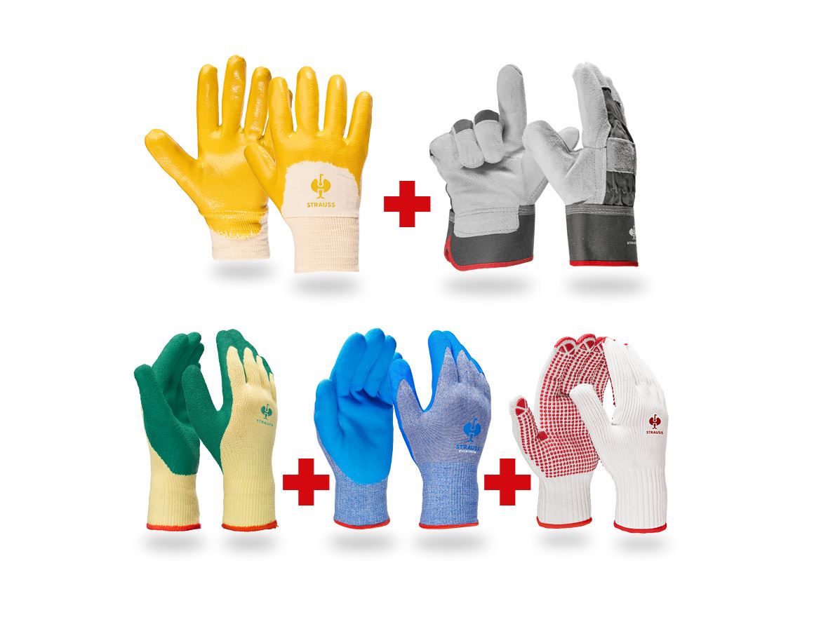 Personal Protection: Gloves – professional set construction