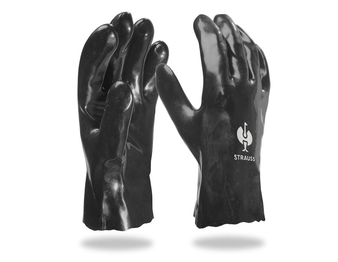 Chemically resistant: PVC special gloves Oil Protec