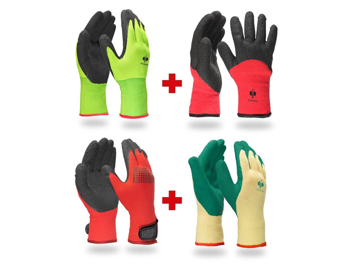 Personal Protection: Gloves – professional set knit-latex