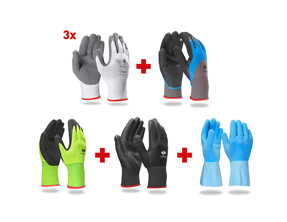 Arbejdsbeskyttelse: Professionelt handskesæt sanitær II