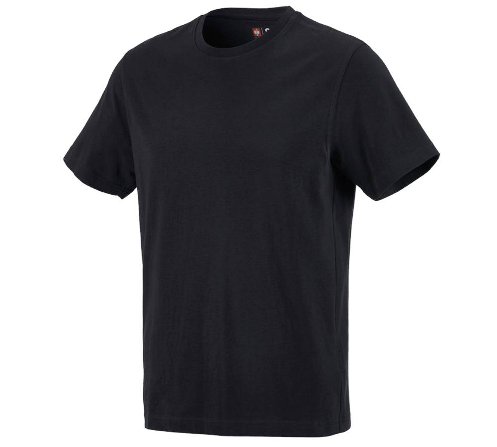 T-Shirts, Pullover & Skjorter: e.s. T-Shirt cotton + sort