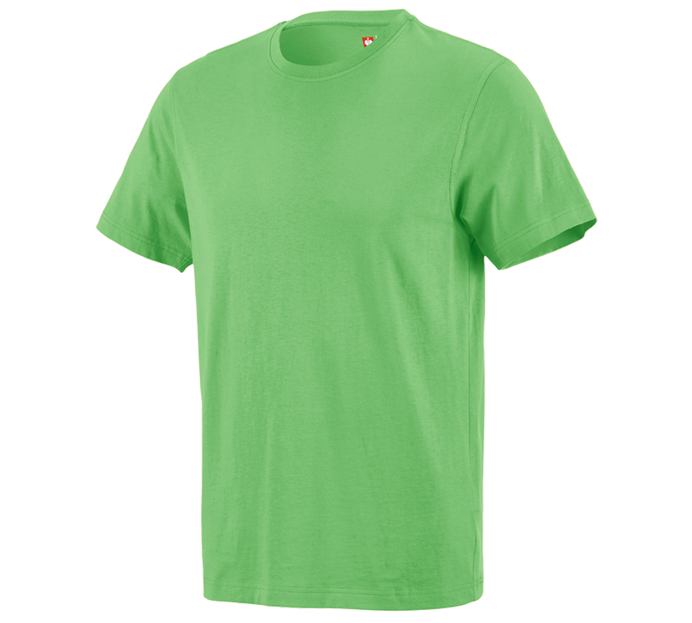 T-Shirts, Pullover & Skjorter: e.s. T-Shirt cotton + æblegrøn