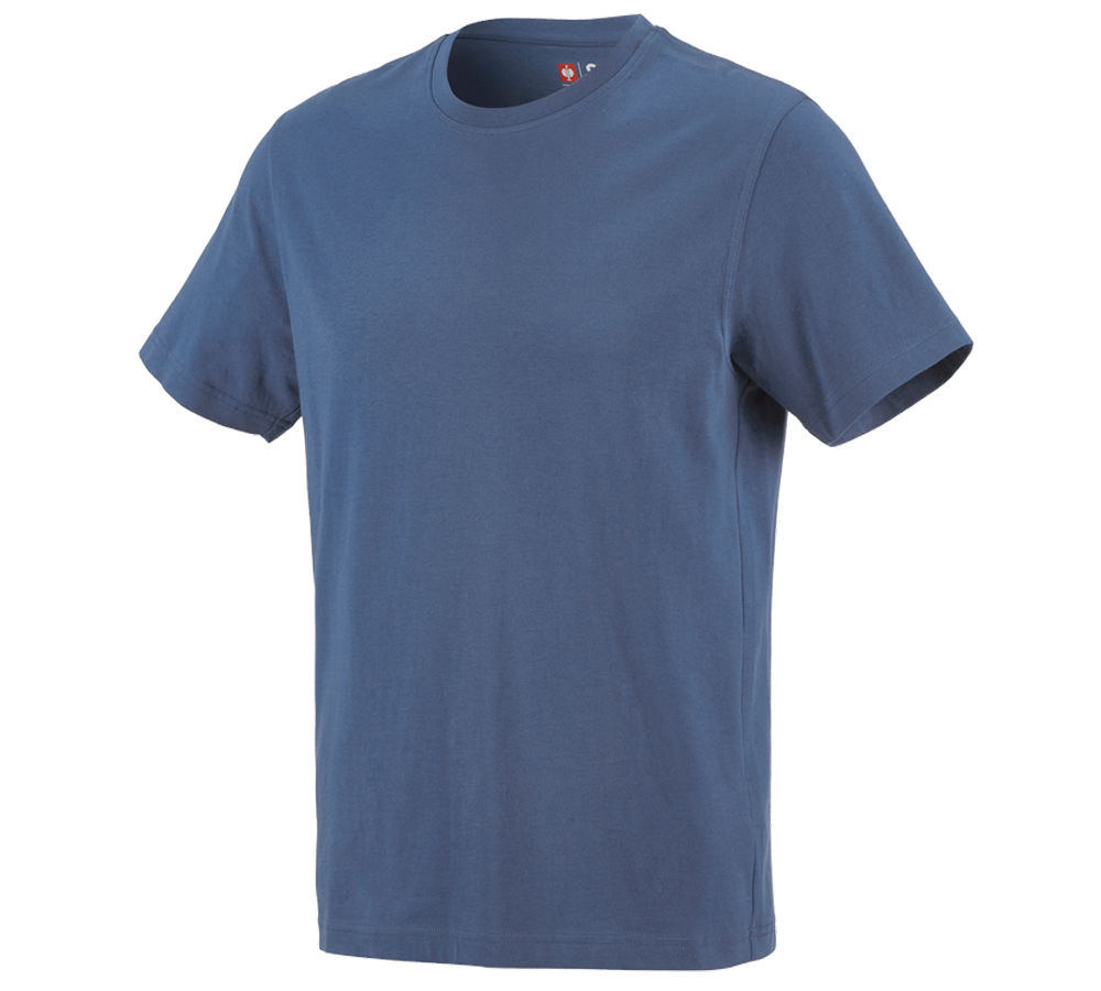 Plumbers / Installers: e.s. T-shirt cotton + cobalt