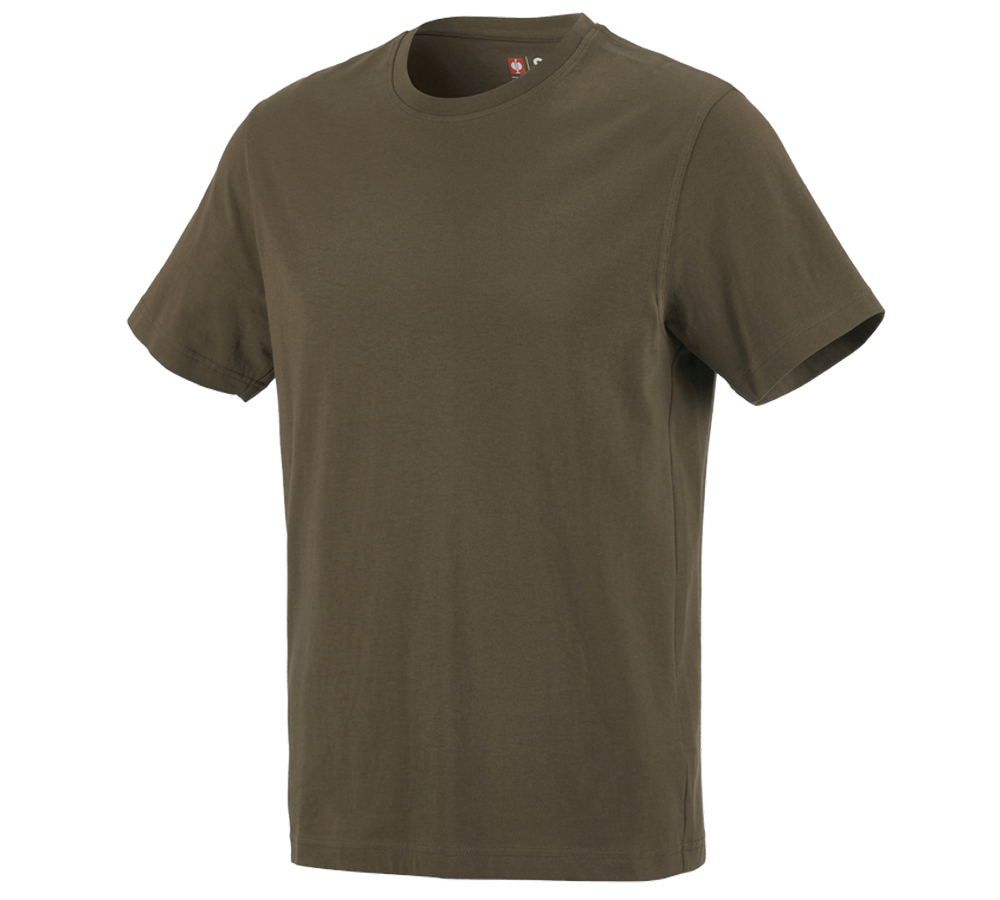 T-Shirts, Pullover & Skjorter: e.s. T-Shirt cotton + oliven