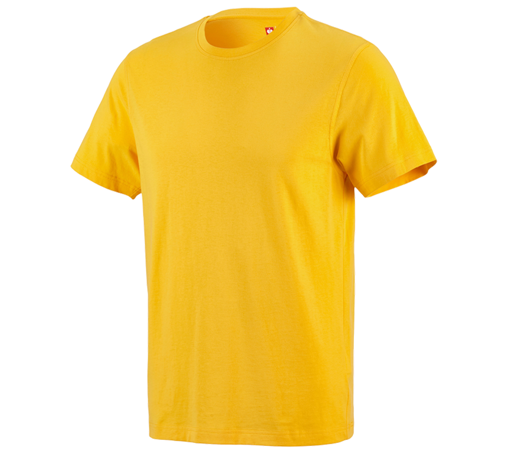 Gartneri / Landbrug / Skovbrug: e.s. T-Shirt cotton + gul