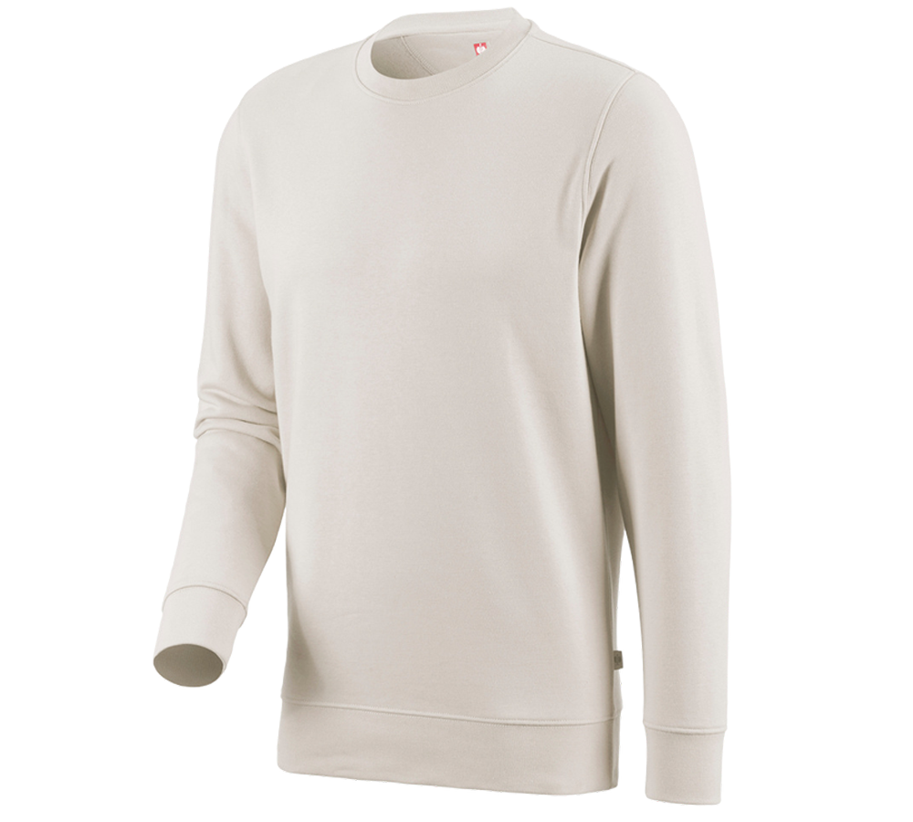 T-Shirts, Pullover & Skjorter: e.s. Sweatshirt poly cotton + gips