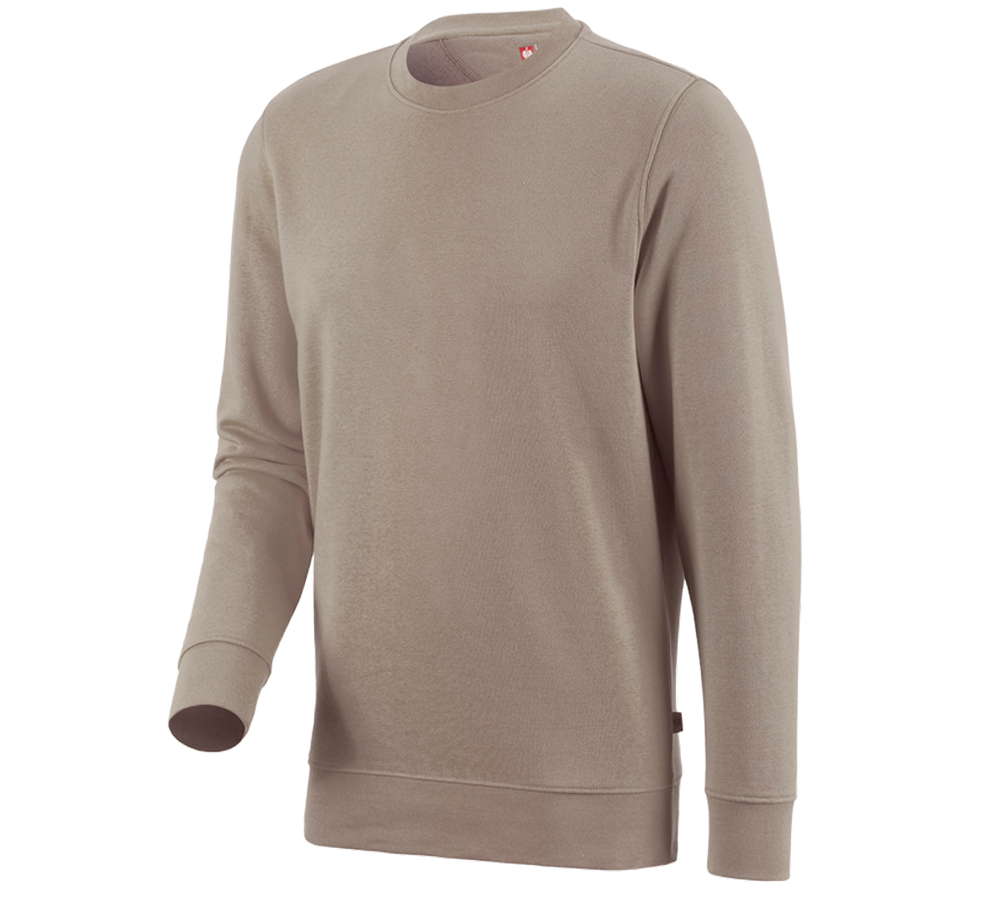 Emner: e.s. Sweatshirt poly cotton + ler