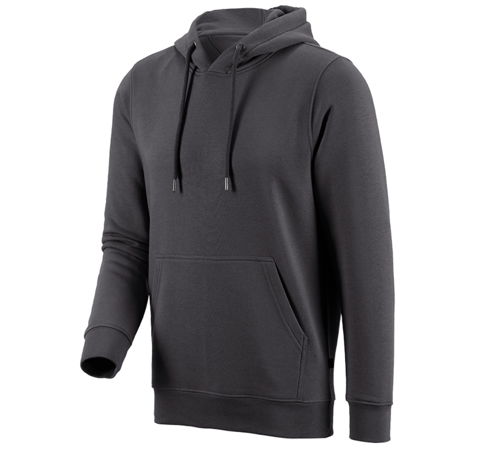 Gardening / Forestry / Farming: e.s. Hoody sweatshirt poly cotton + anthracite