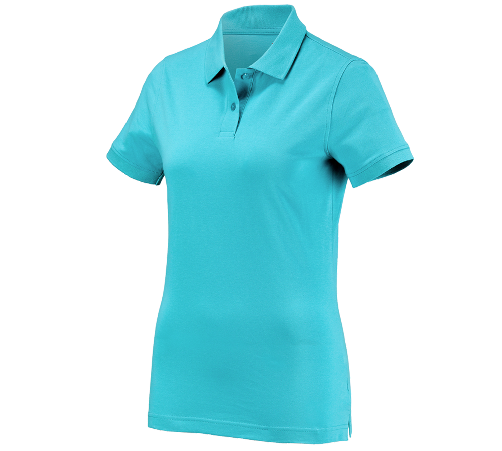 T-Shirts, Pullover & Skjorter: e.s. Polo-Shirt cotton, damer + capri