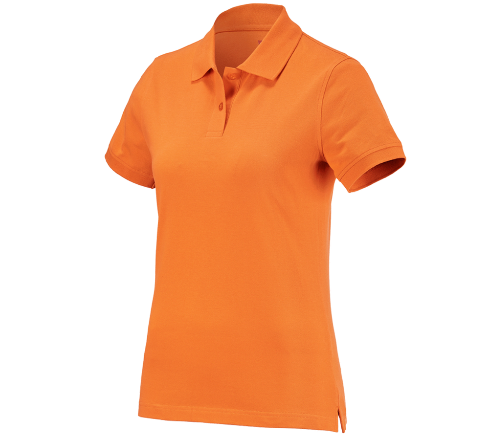 Gartneri / Landbrug / Skovbrug: e.s. Polo-Shirt cotton, damer + orange
