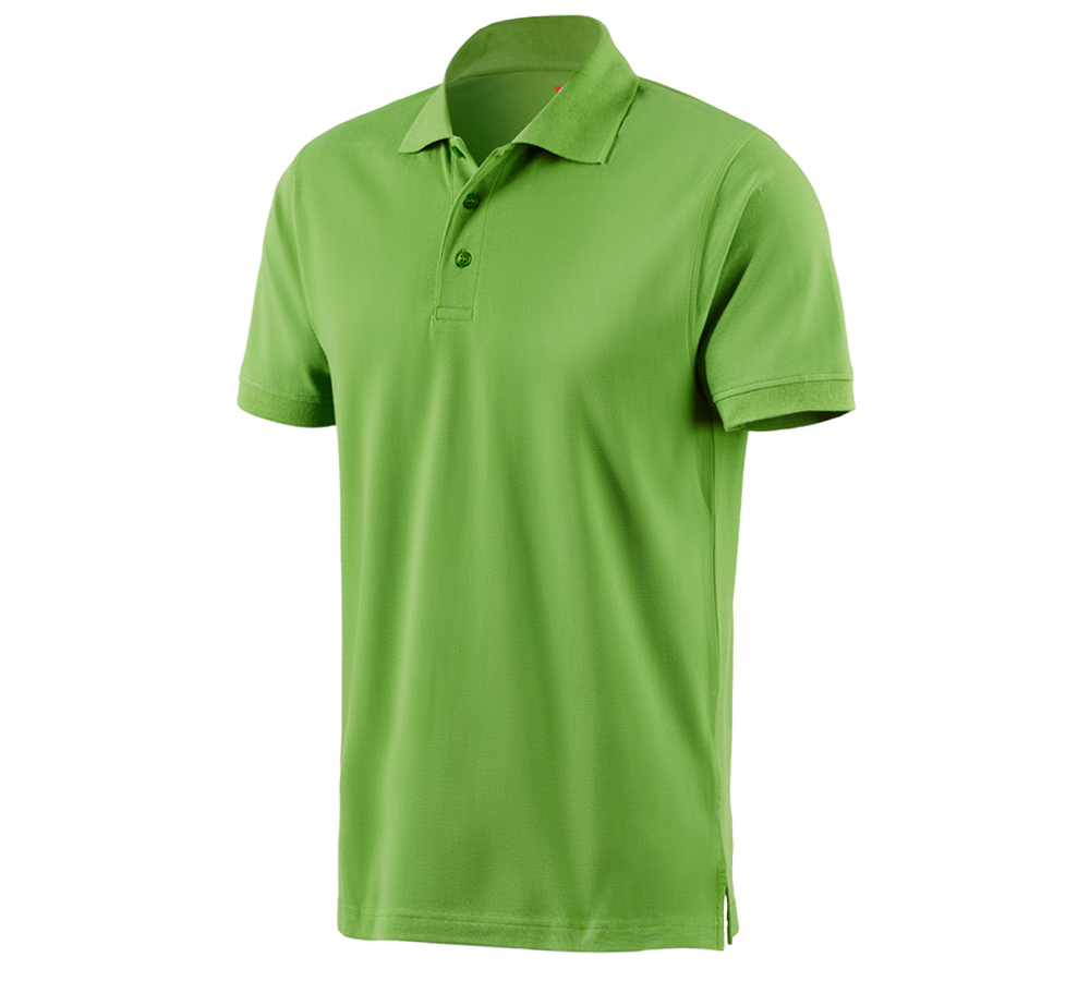 T-Shirts, Pullover & Skjorter: e.s. Polo-Shirt cotton + havgrøn