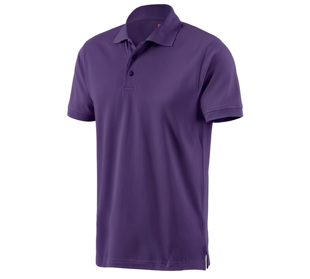 Tømrer / Snedker: e.s. Polo-Shirt cotton + lilla