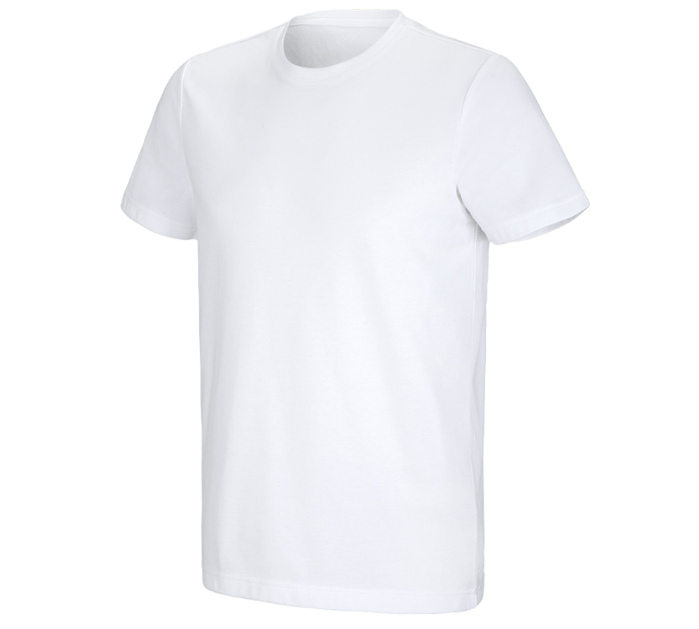 Emner: e.s. funktions-T-shirt poly cotton + hvid
