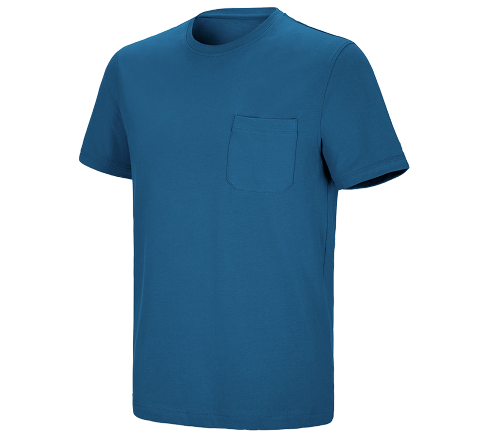 Emner: e.s. T-shirt cotton stretch Pocket + atol