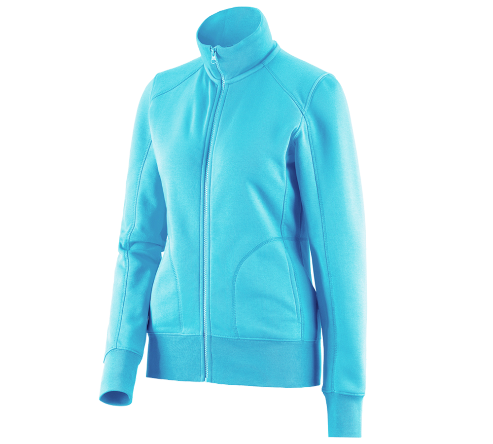 Shirts, Pullover & more: e.s. Sweat jacket poly cotton, ladies' + capri