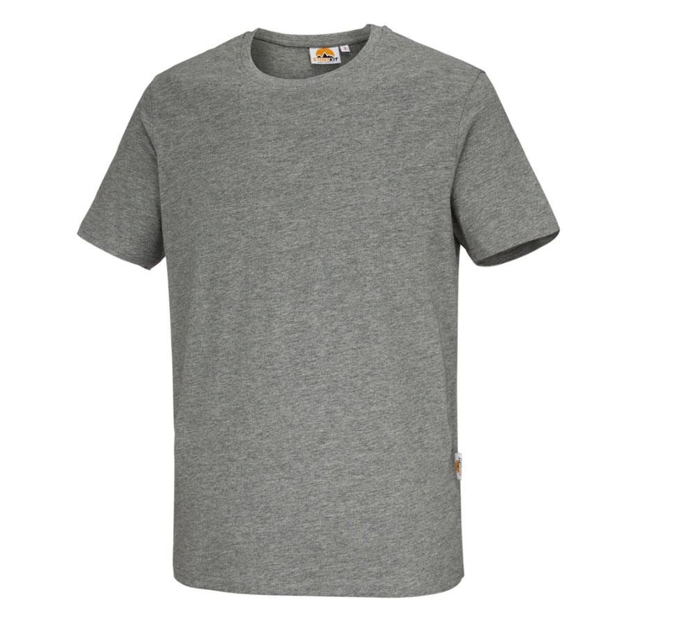 T-Shirts, Pullover & Skjorter: STONEKIT T-shirt Basic + gråmeleret