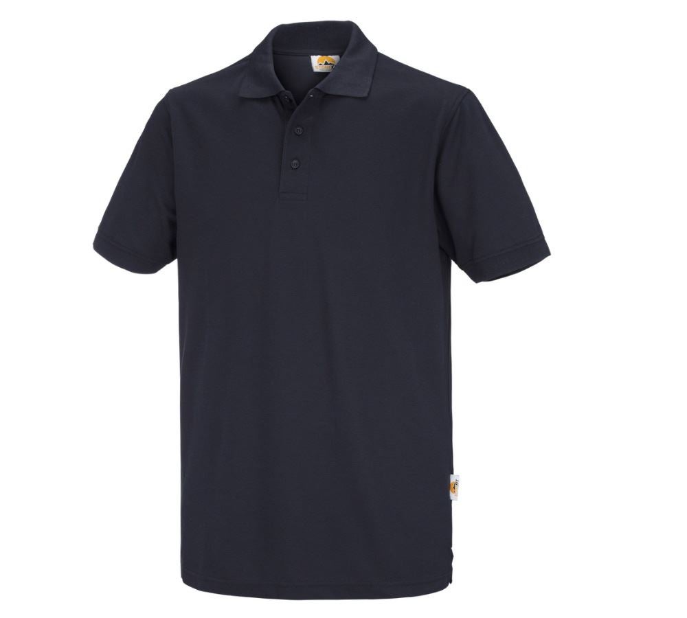 T-Shirts, Pullover & Skjorter: STONEKIT Poloshirt Basic + mørkeblå