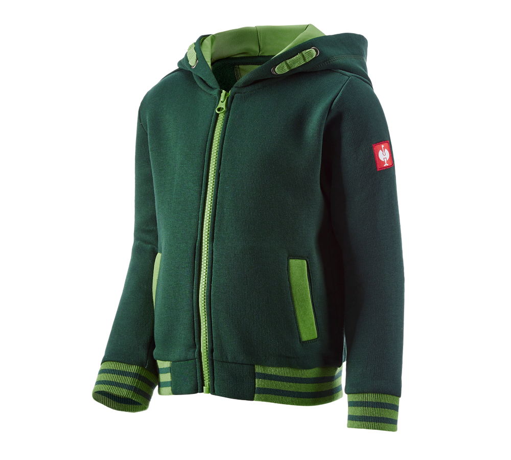 Shirts, Pullover & more: Hoody sweatjacket e.s.motion 2020, children's + green/seagreen