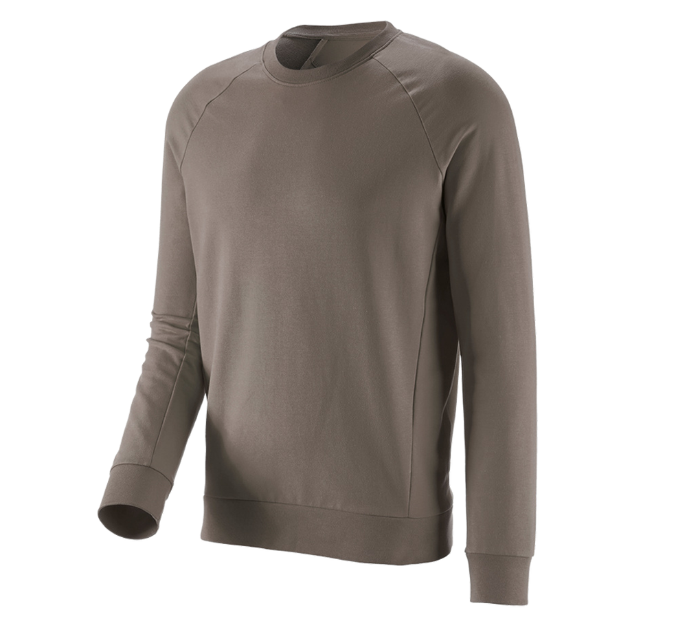 T-Shirts, Pullover & Skjorter: e.s. Sweatshirt cotton stretch + sten