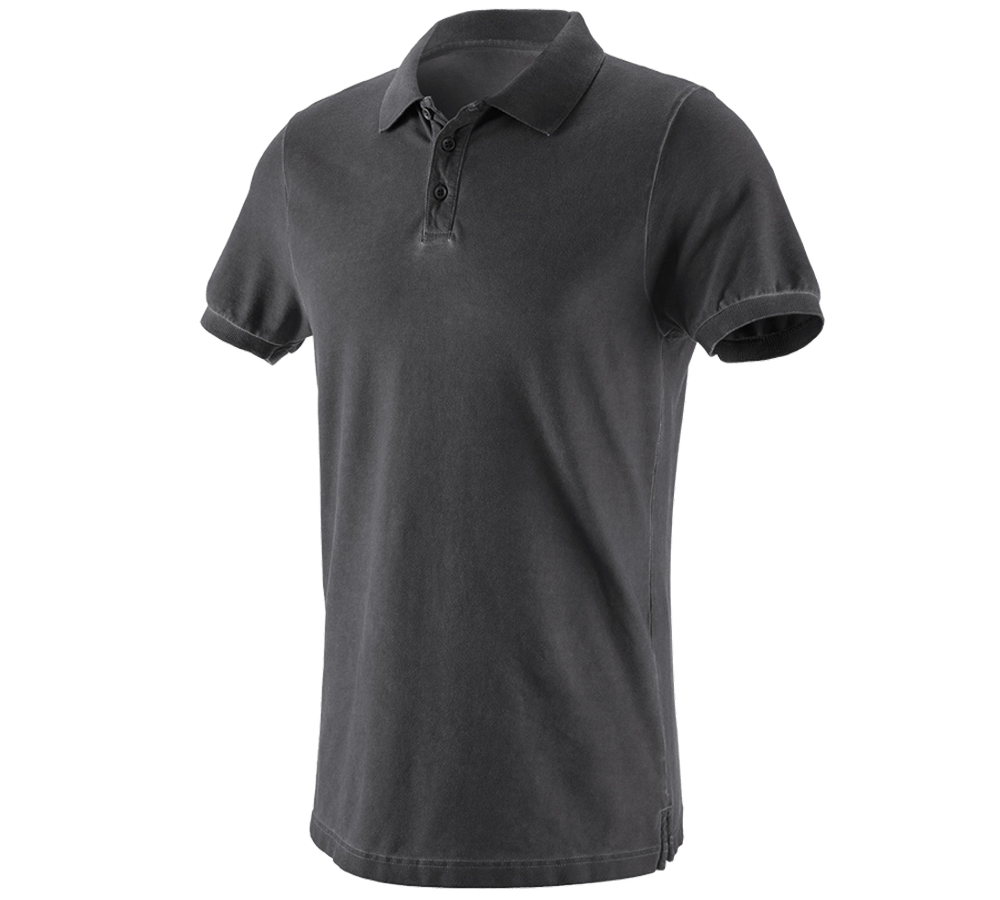 T-Shirts, Pullover & Skjorter: e.s. Polo-Shirt vintage cotton stretch + oxidsort vintage