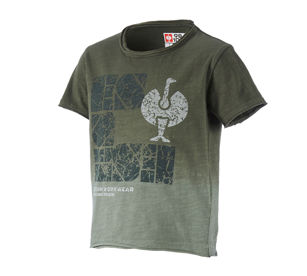 Shirts, Pullover & more: e.s. T-Shirt denim workwear, children's + disguisegreen vintage