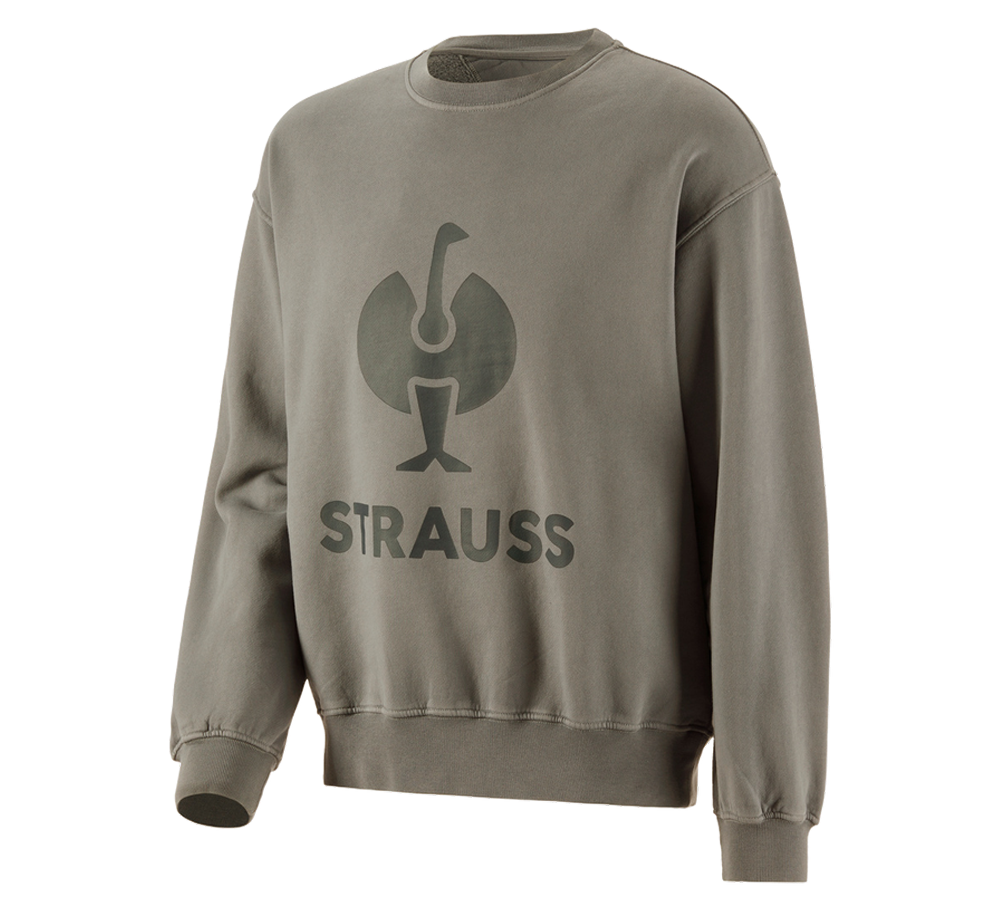 Emner: Oversize sweatshirt e.s.motion ten + mosgrøn vintage