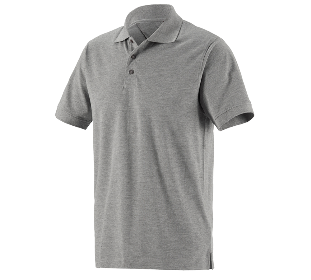 T-Shirts, Pullover & Skjorter: Pique-Polo e.s.industry + grå melange