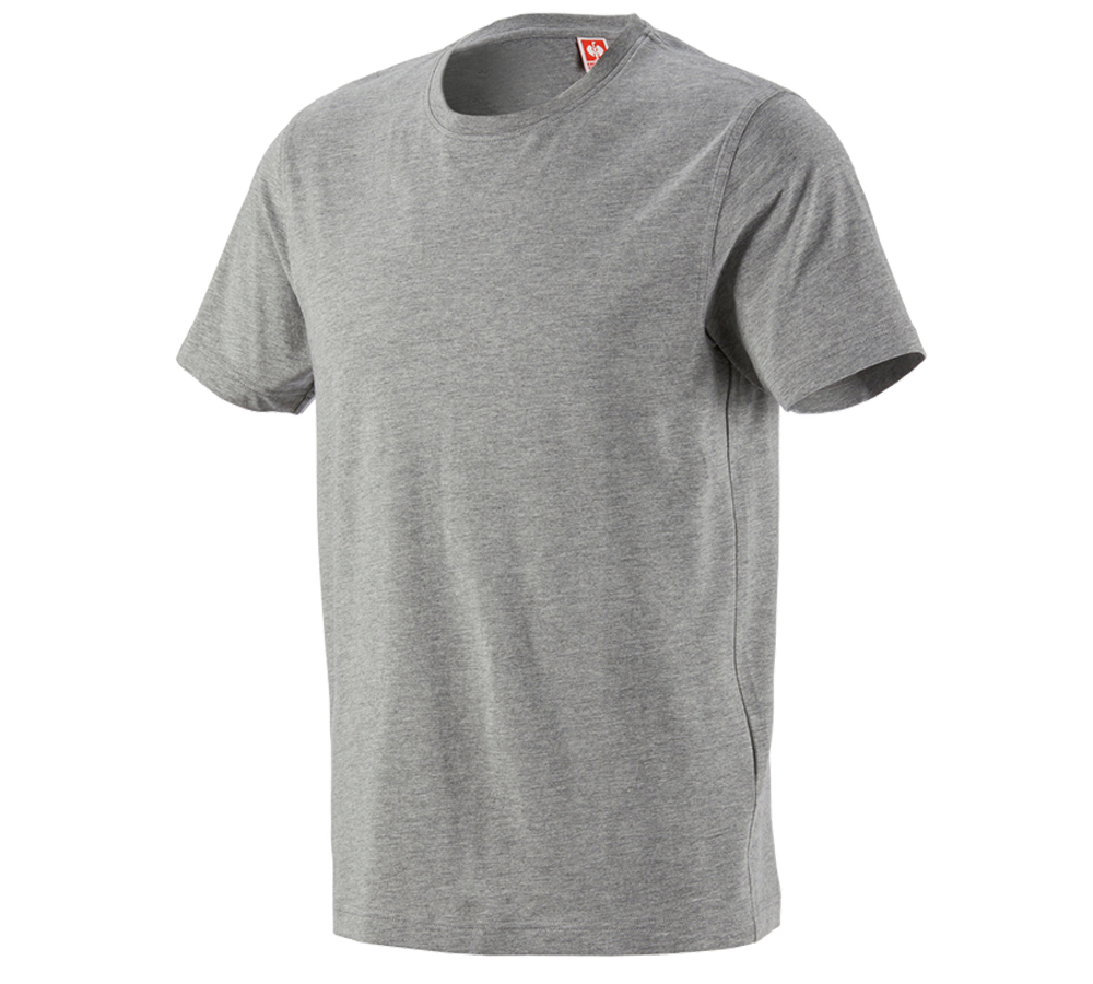 T-Shirts, Pullover & Skjorter: T-Shirt e.s.industry + grå meleret