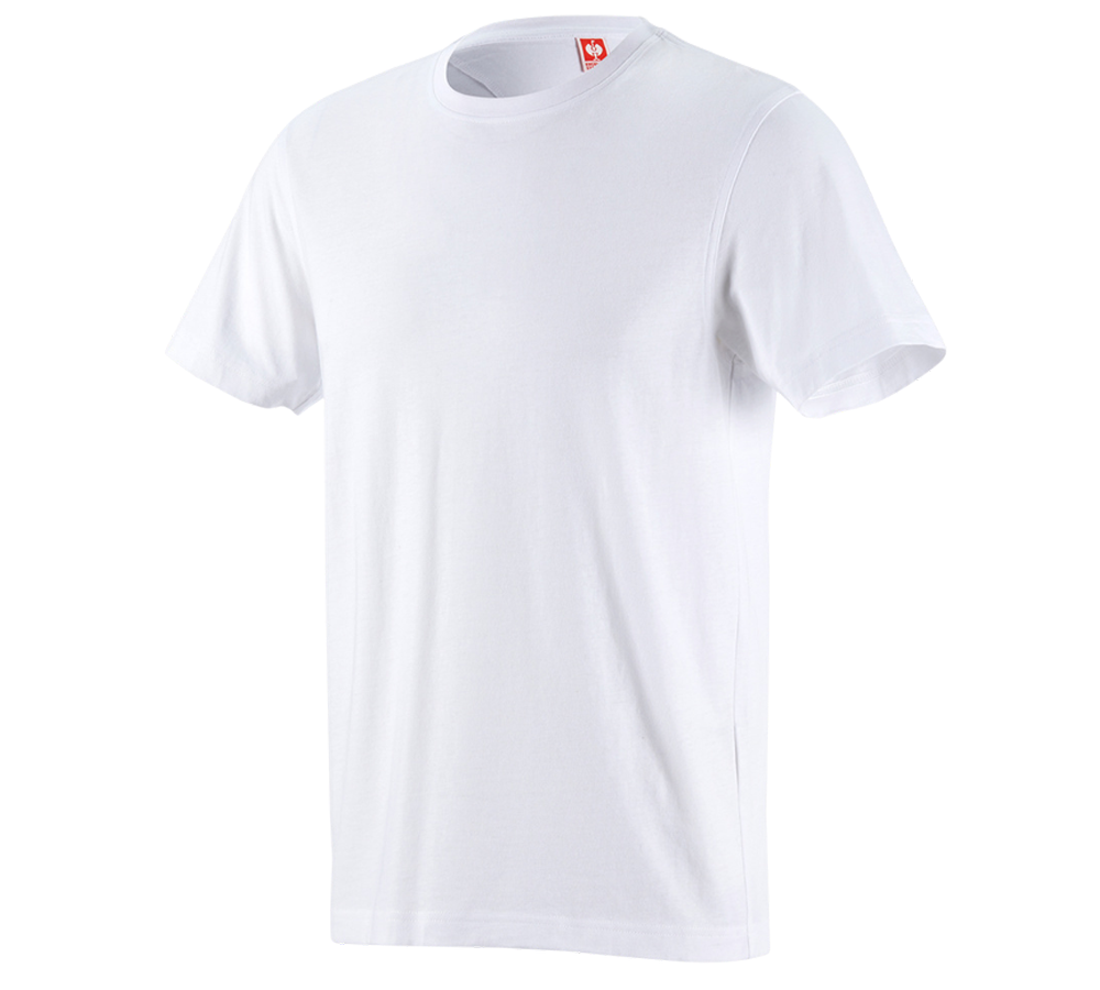T-Shirts, Pullover & Skjorter: T-Shirt e.s.industry + hvid
