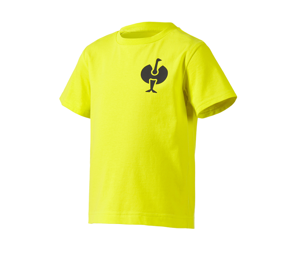 T-Shirts, Pullover & Skjorter: T-Shirt e.s.trail, børn + syregul/sort