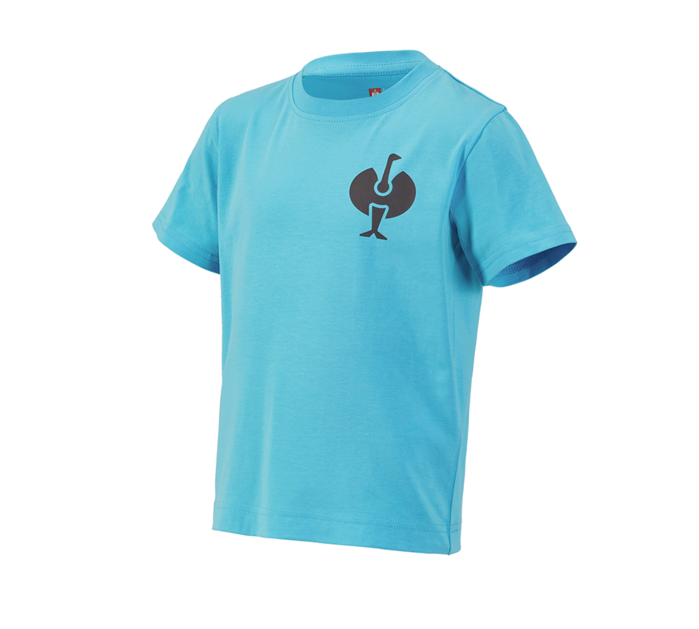 T-Shirts, Pullover & Skjorter: T-Shirt e.s.trail, børn + lapisturkis/antracit