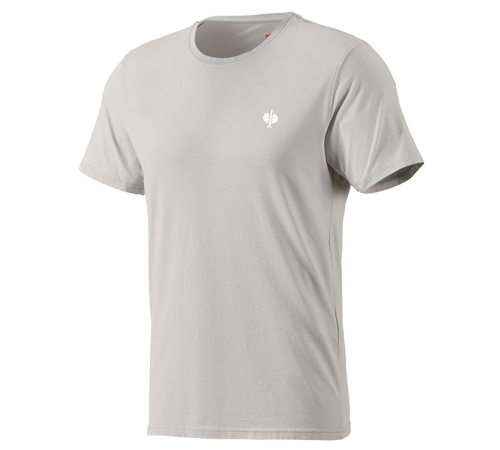 T-Shirts, Pullover & Skjorter: T-Shirt e.s.motion ten pure + opalgrå vintage