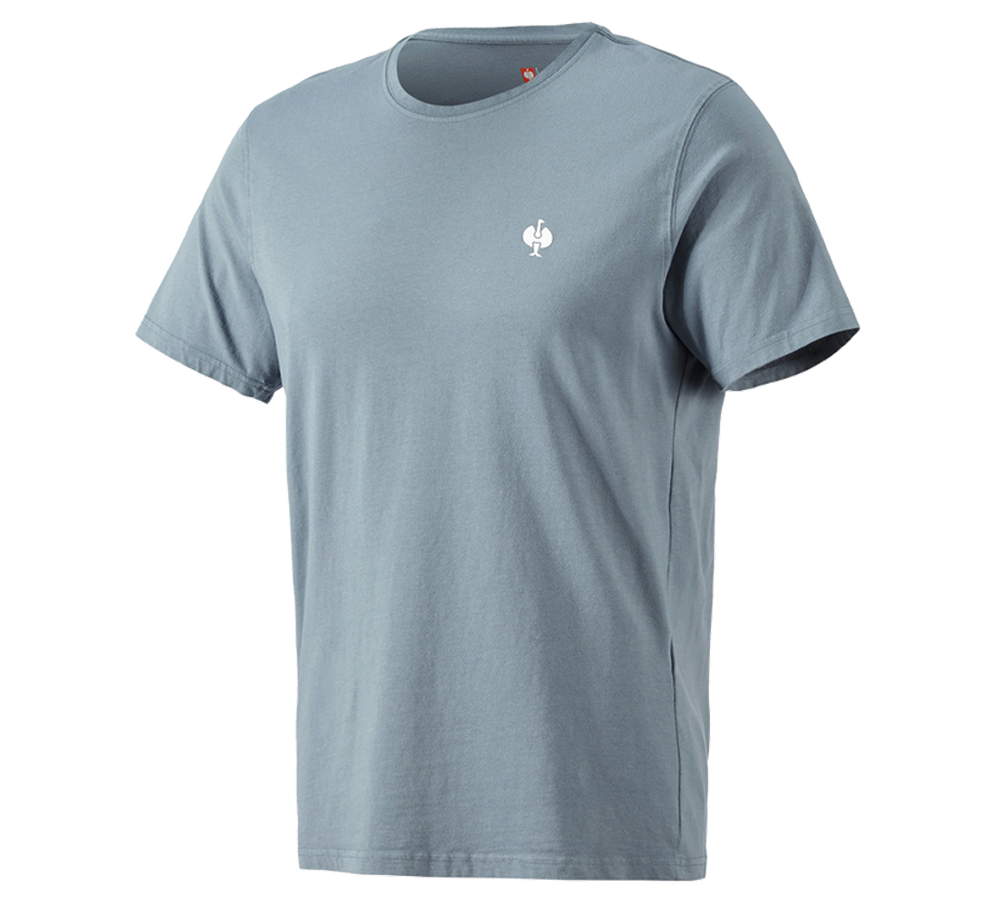 T-Shirts, Pullover & Skjorter: T-Shirt e.s.motion ten pure + røgblå vintage