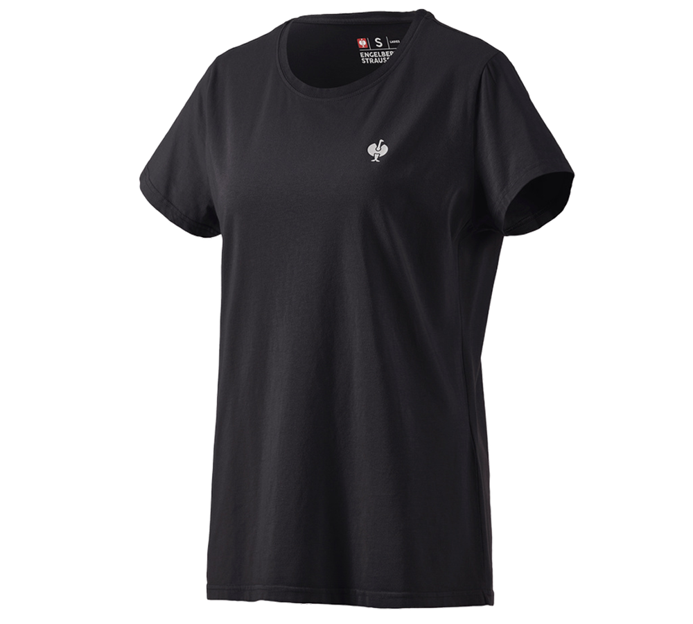 T-Shirts, Pullover & Skjorter: T-Shirt e.s.motion ten pure, damer + oxidsort vintage