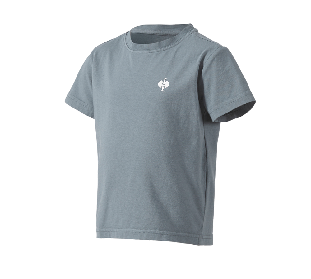 T-Shirts, Pullover & Skjorter: T-shirt e.s.motion ten pure, børne + røgblå vintage